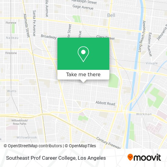 Mapa de Southeast Prof Career College