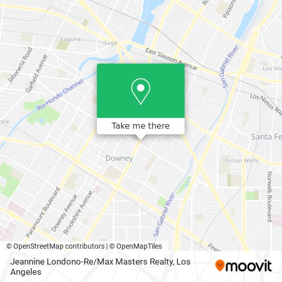 Mapa de Jeannine Londono-Re / Max Masters Realty