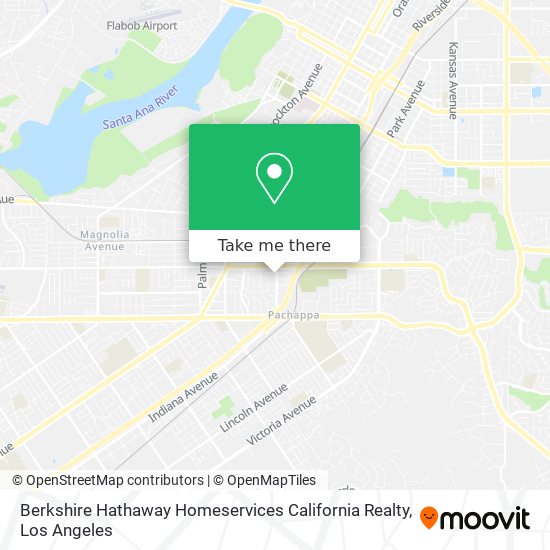 Berkshire Hathaway Homeservices California Realty map