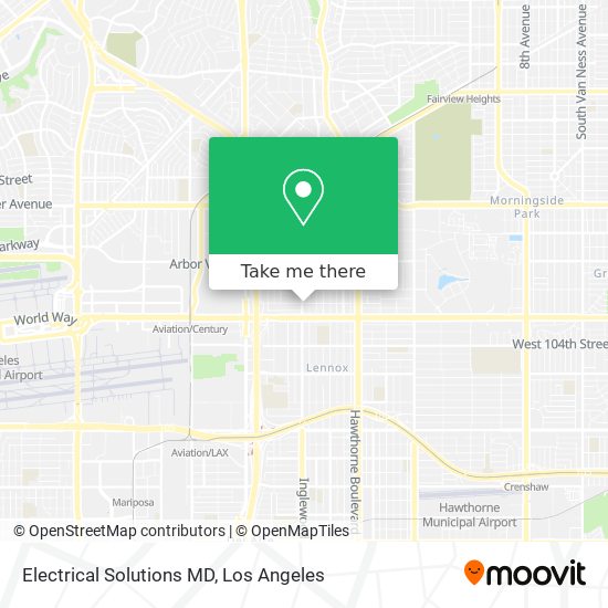 Electrical Solutions MD map