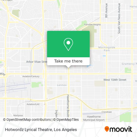 Hotwordz Lyrical Theatre map