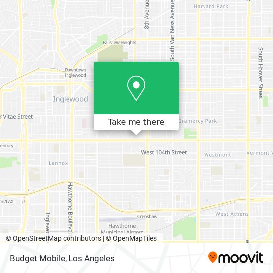 Budget Mobile map