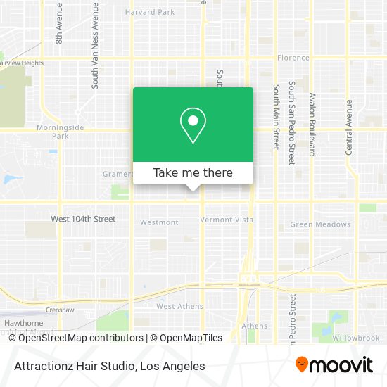 Attractionz Hair Studio map