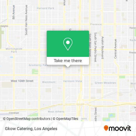 Gkow Catering map