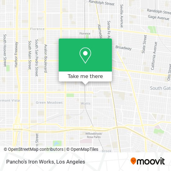 Mapa de Pancho's Iron Works