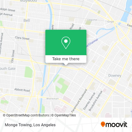 Mapa de Monge Towing