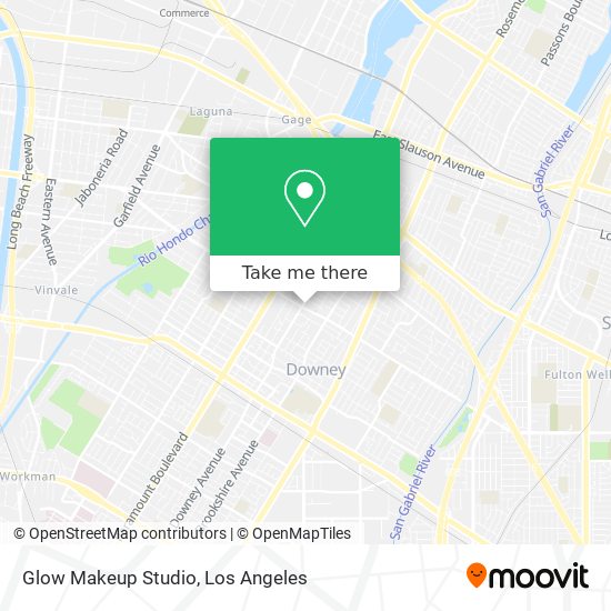 Glow Makeup Studio map