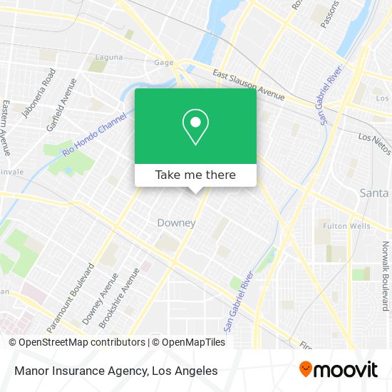 Mapa de Manor Insurance Agency