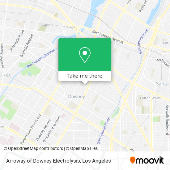Arroway of Downey Electrolysis map