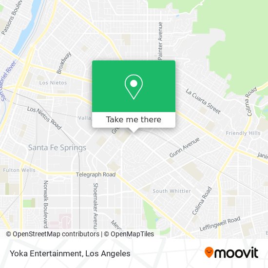 Yoka Entertainment map