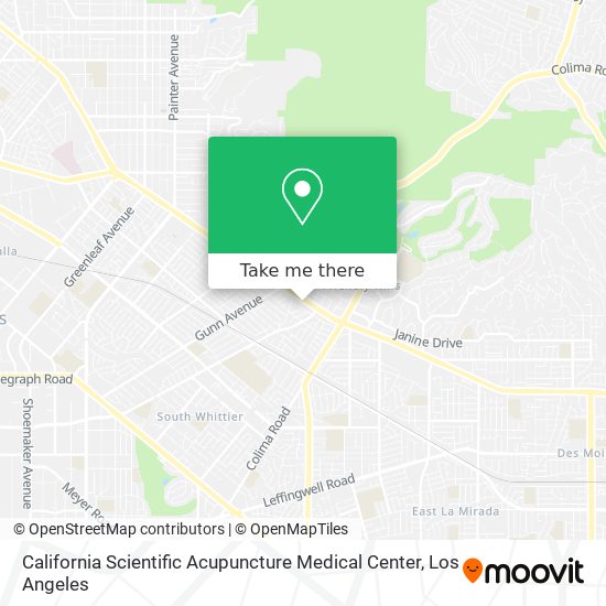 California Scientific Acupuncture Medical Center map