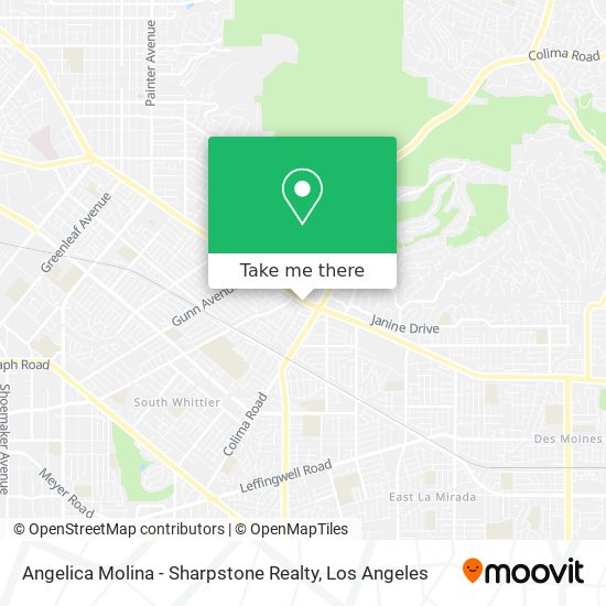 Mapa de Angelica Molina - Sharpstone Realty