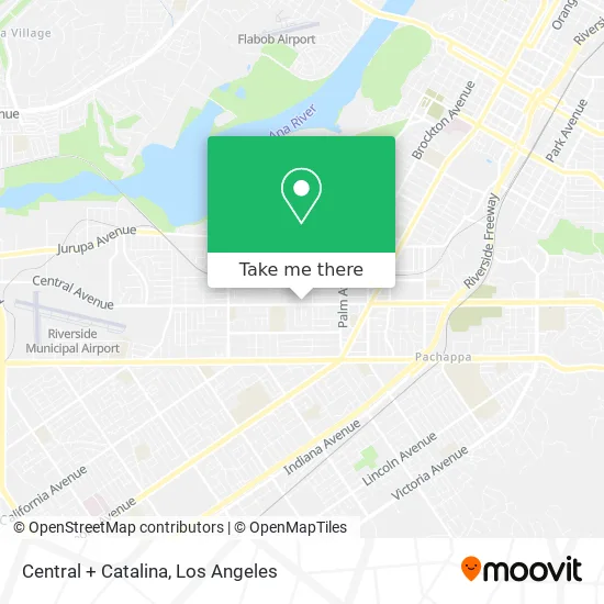 Central + Catalina map