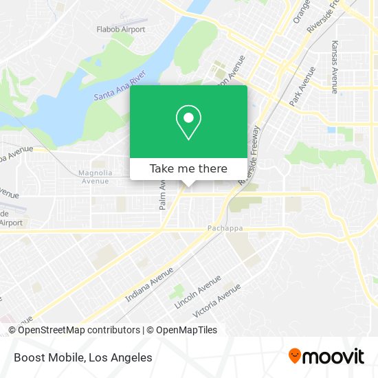 Boost Mobile map