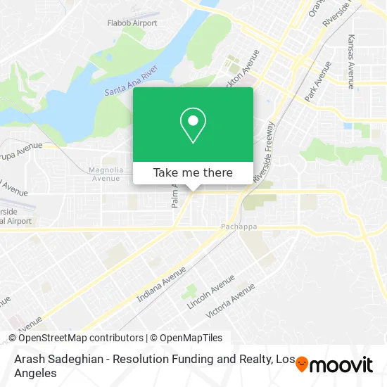 Mapa de Arash Sadeghian - Resolution Funding and Realty