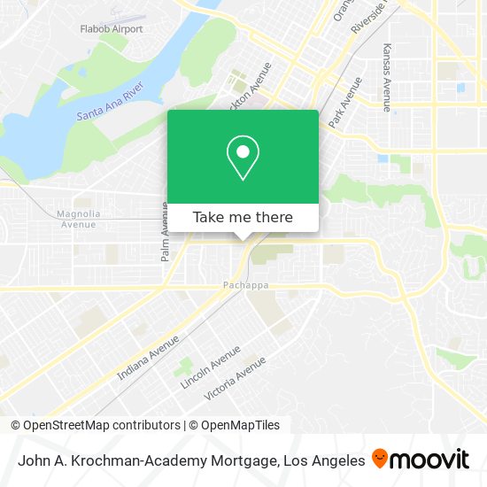 Mapa de John A. Krochman-Academy Mortgage