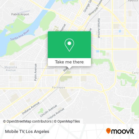 Mobile TV map