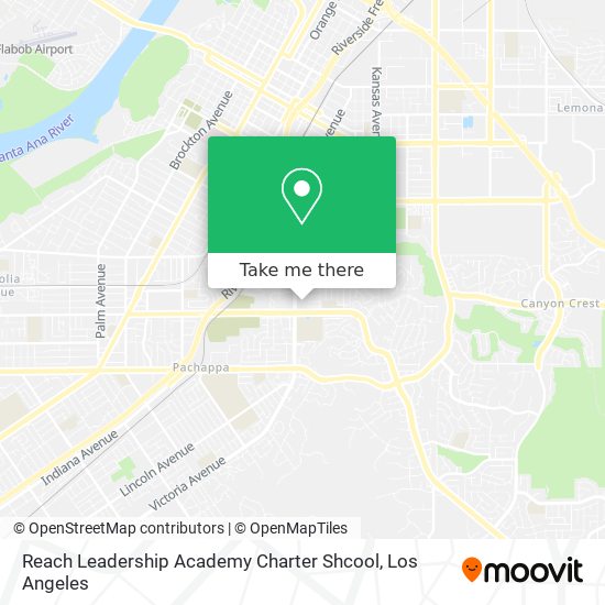 Reach Leadership Academy Charter Shcool map