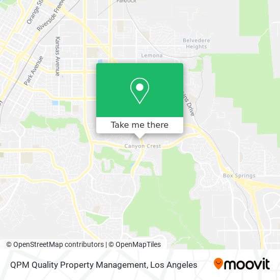 QPM Quality Property Management map