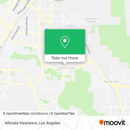 Allstate Insurance map