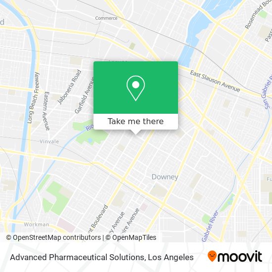 Advanced Pharmaceutical Solutions map