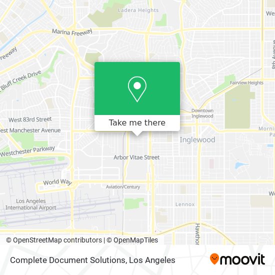 Complete Document Solutions map