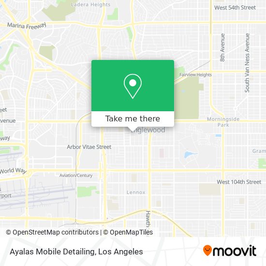 Ayalas Mobile Detailing map