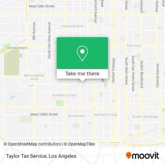 Taylor Tax Service map