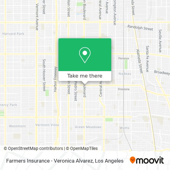 Mapa de Farmers Insurance - Veronica Alvarez