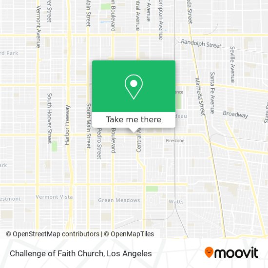 Mapa de Challenge of Faith Church