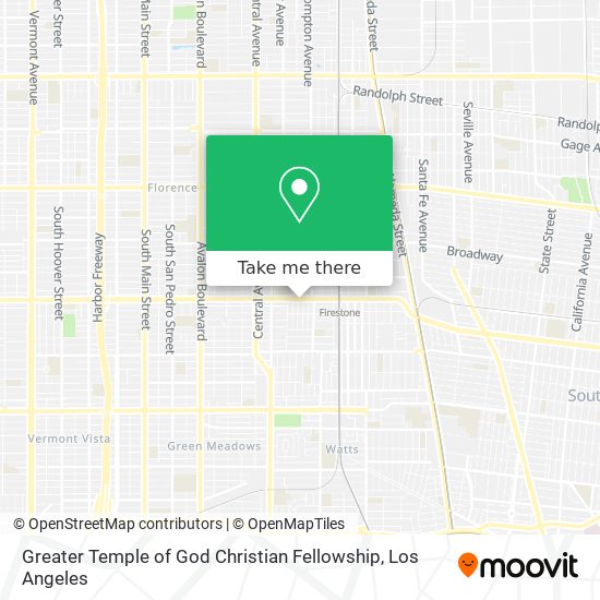 Greater Temple of God Christian Fellowship map