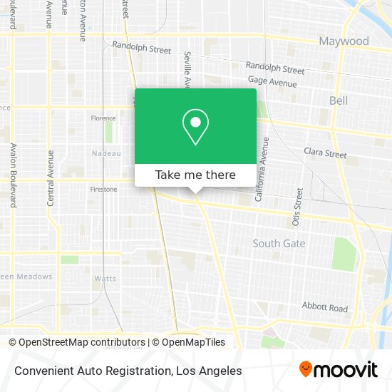 Convenient Auto Registration map