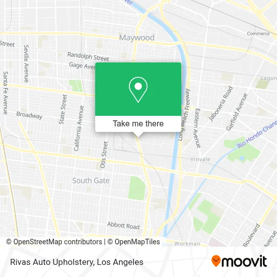 Rivas Auto Upholstery map
