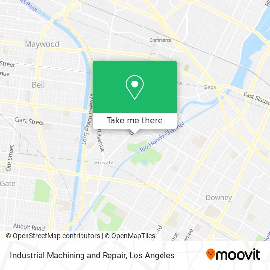 Mapa de Industrial Machining and Repair