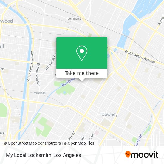 My Local Locksmith map