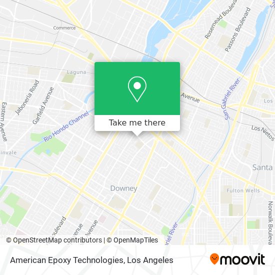 American Epoxy Technologies map