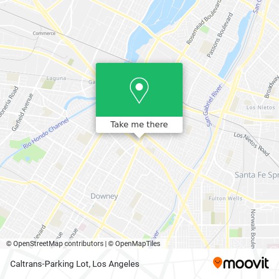 Caltrans-Parking Lot map