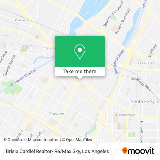 Mapa de Brisia Cardiel Realtor- Re / Max Sky