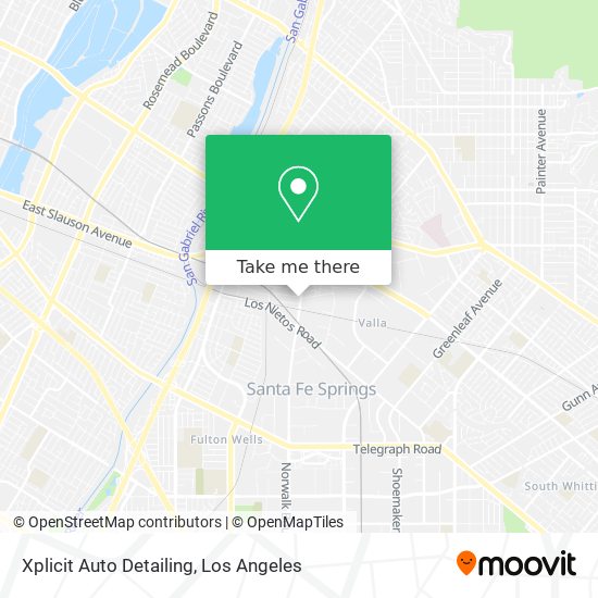 Xplicit Auto Detailing map