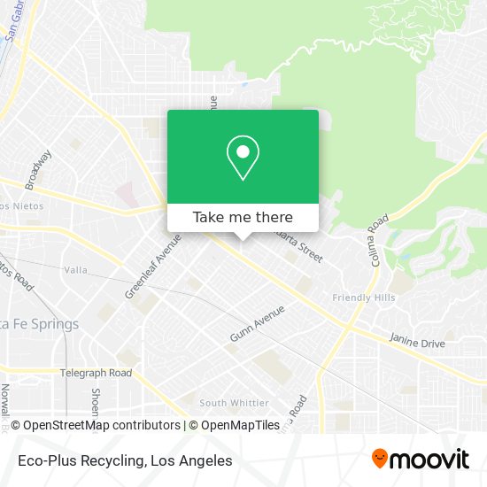 Eco-Plus Recycling map