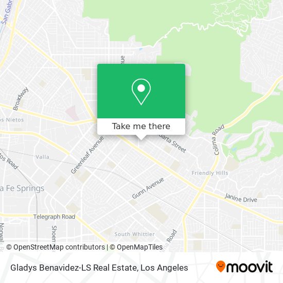 Gladys Benavidez-LS Real Estate map