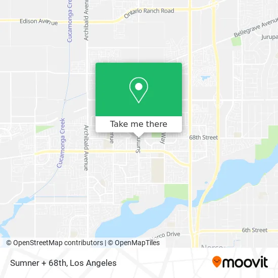 Sumner + 68th map