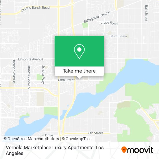 Mapa de Vernola Marketplace Luxury Apartments