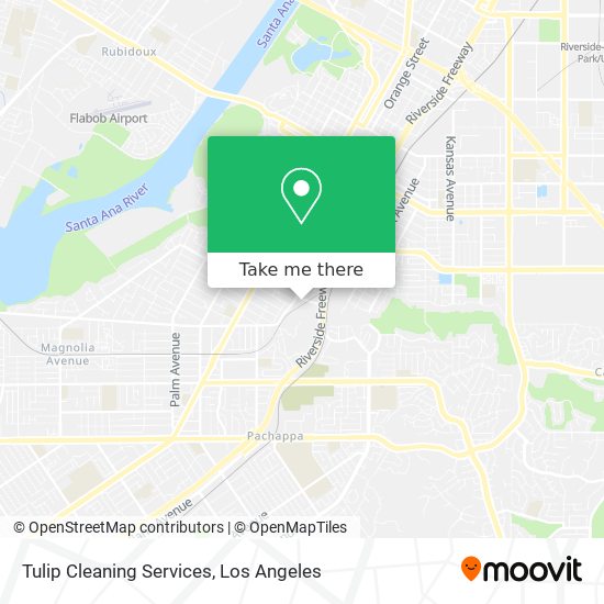 Mapa de Tulip Cleaning Services