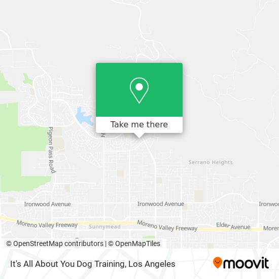 Mapa de It's All About You Dog Training