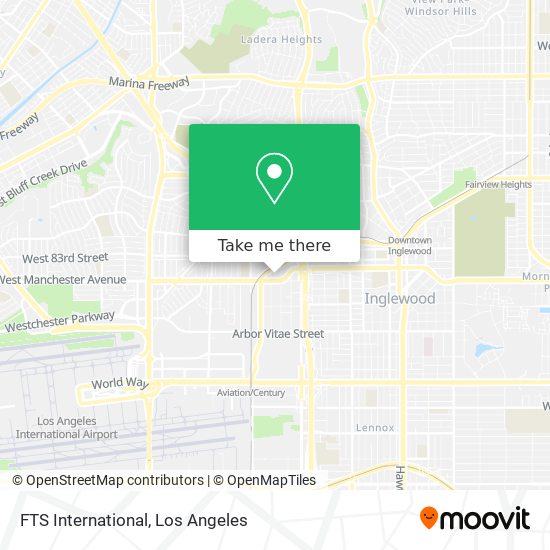 Mapa de FTS International