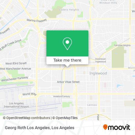 Georg Roth Los Angeles map