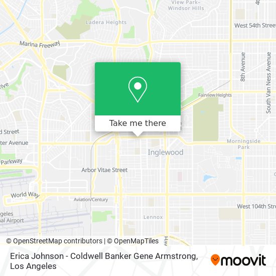 Erica Johnson - Coldwell Banker Gene Armstrong map