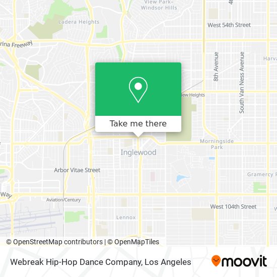 Webreak Hip-Hop Dance Company map