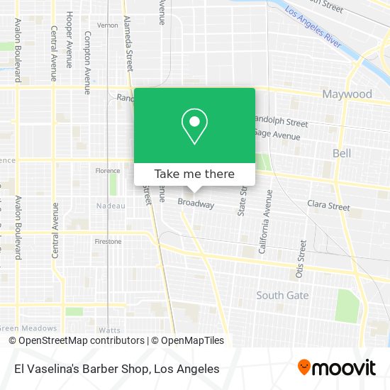 Mapa de El Vaselina's Barber Shop